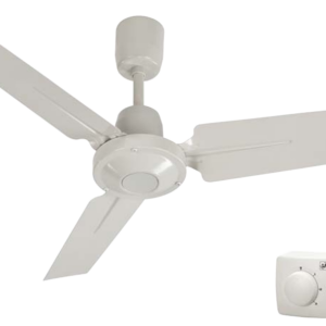 S&P - Ventilateur plafond 3 V, régulateur fourni, blanc, 960 mm, compatible radio cde - 658301